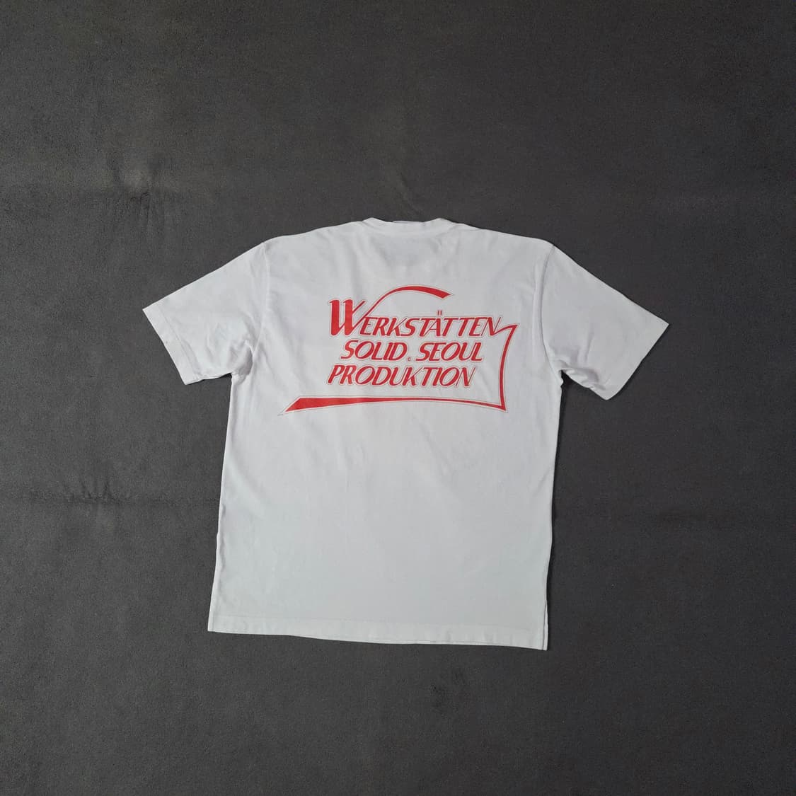 솔리드옴므 서울 반팔 티셔츠 48 100 화이트 상품이미지1