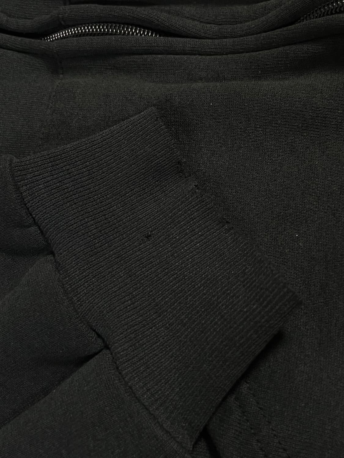 90s 빈티지 러셀 후드집업 블랙 상품이미지3