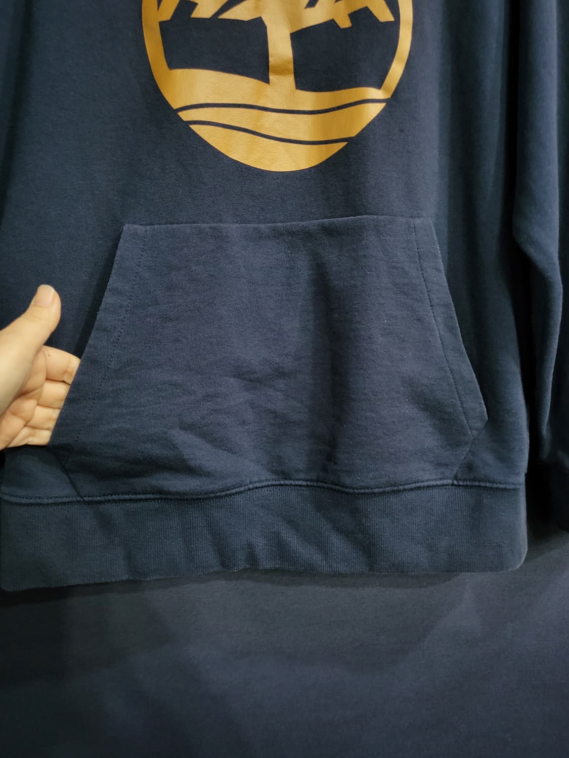 팀버랜드 레귤러핏 빅로고 후드티 상품이미지3