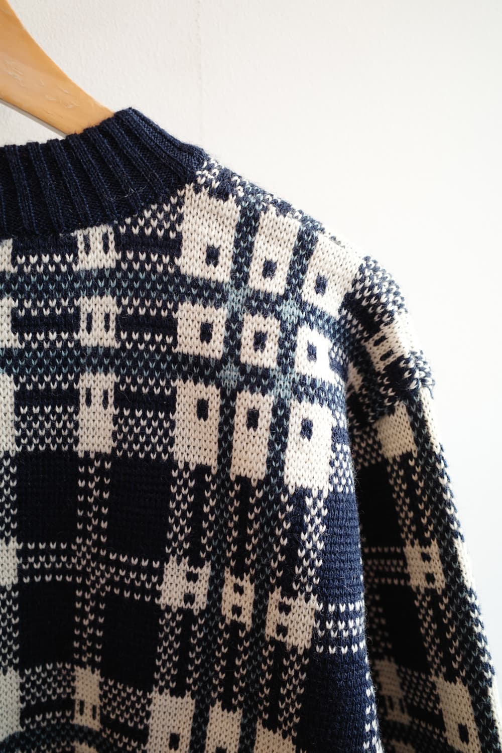 DERANGER 패턴 울 니트 (새상품) 상품이미지8