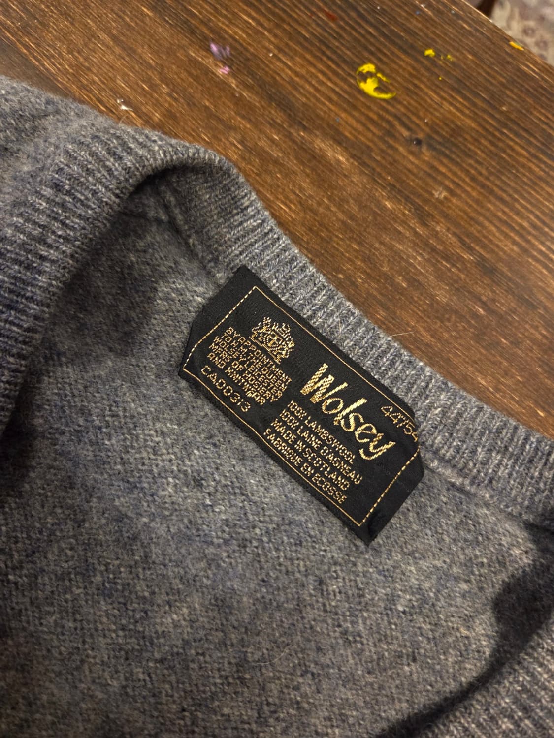 울시 램스울니트 스코틀랜드 메이드 상품이미지4