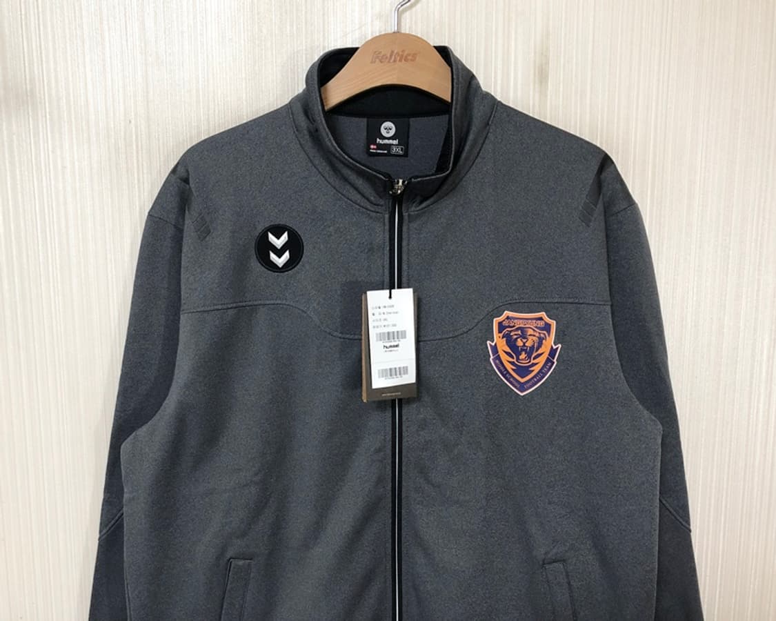 험멜(hummel) 장평중학교 축구부 트레이닝자켓/트랙슈트 3XL 상품이미지2
