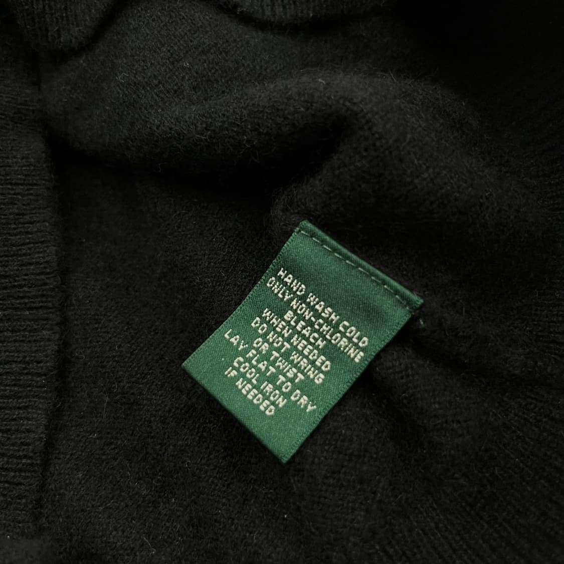 폴로 랄프로렌 숄더 버튼 블랙 니트 M 상품이미지6