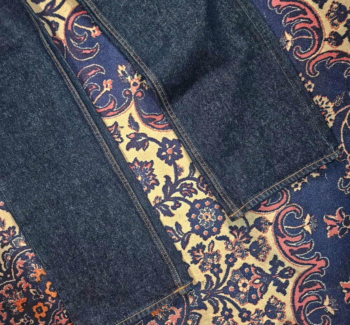 버쉬카(BERSHKA) 슬림 스트레이트 생지 데님 28size 상품이미지4