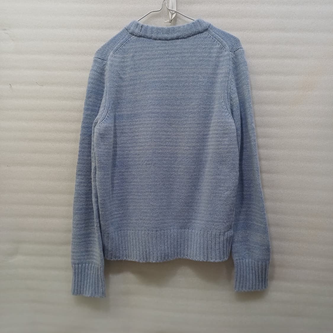 정품 가니 버터플라이 로고 울 라운드 니트 여성 S 도톰 사랑봉봉 상품이미지3