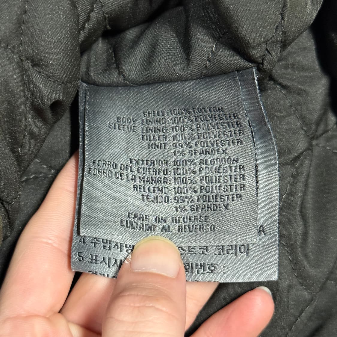 리바이스 멀티포켓 밀리터리 퀼팅 필드 자켓 상품이미지6