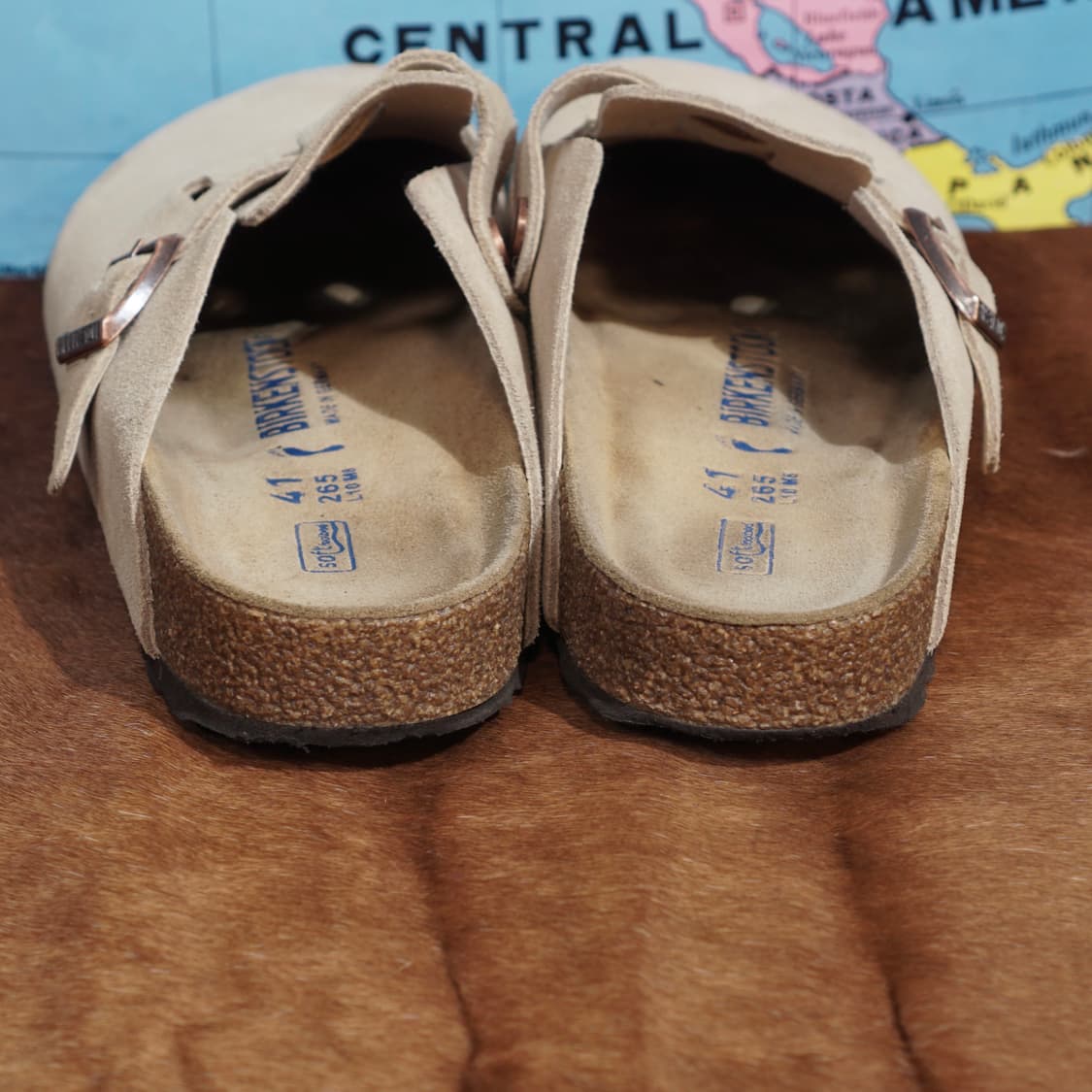 버켄스탁 보스턴 스웨이드 슬리퍼 상품이미지7