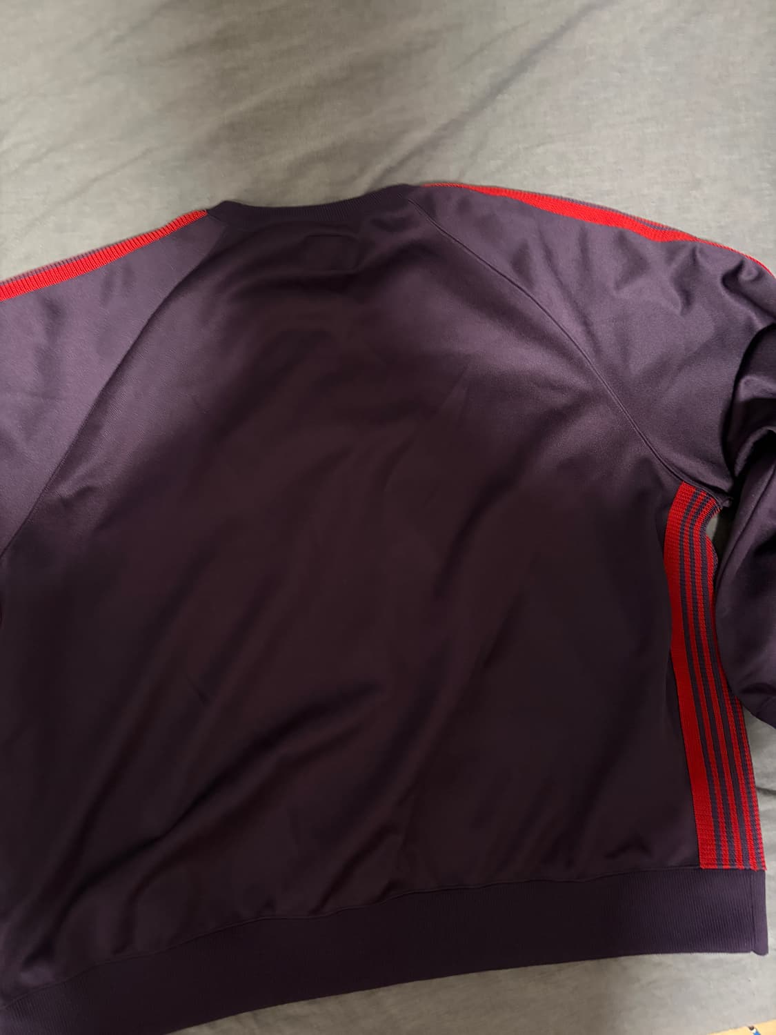 니들스 트랙 크루넥 폴리 스무스 다크 퍼플 L 상품이미지4