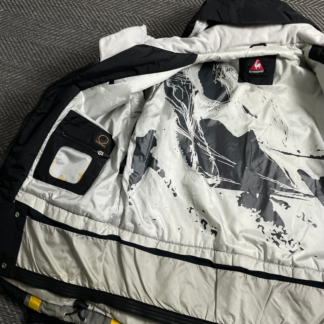 르꼬끄 올드스쿨 레이싱 바람막이 후드 자켓 y 4364 상품이미지6
