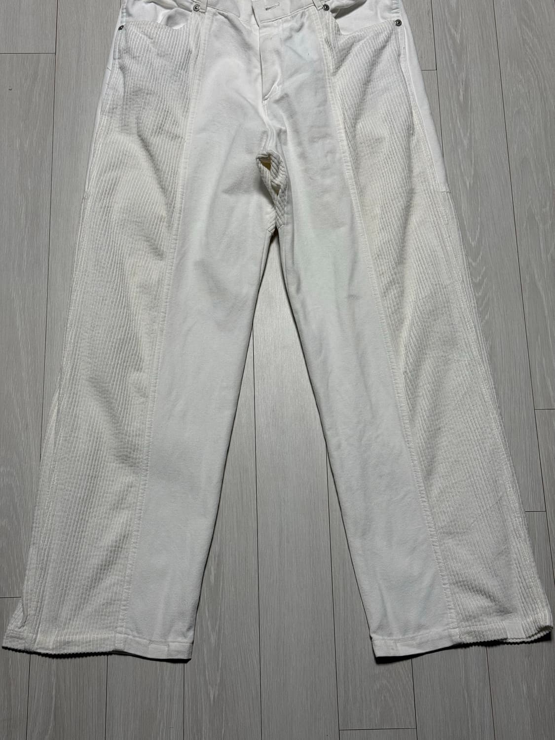 NOMANUAL D.T Pants white  상품이미지5