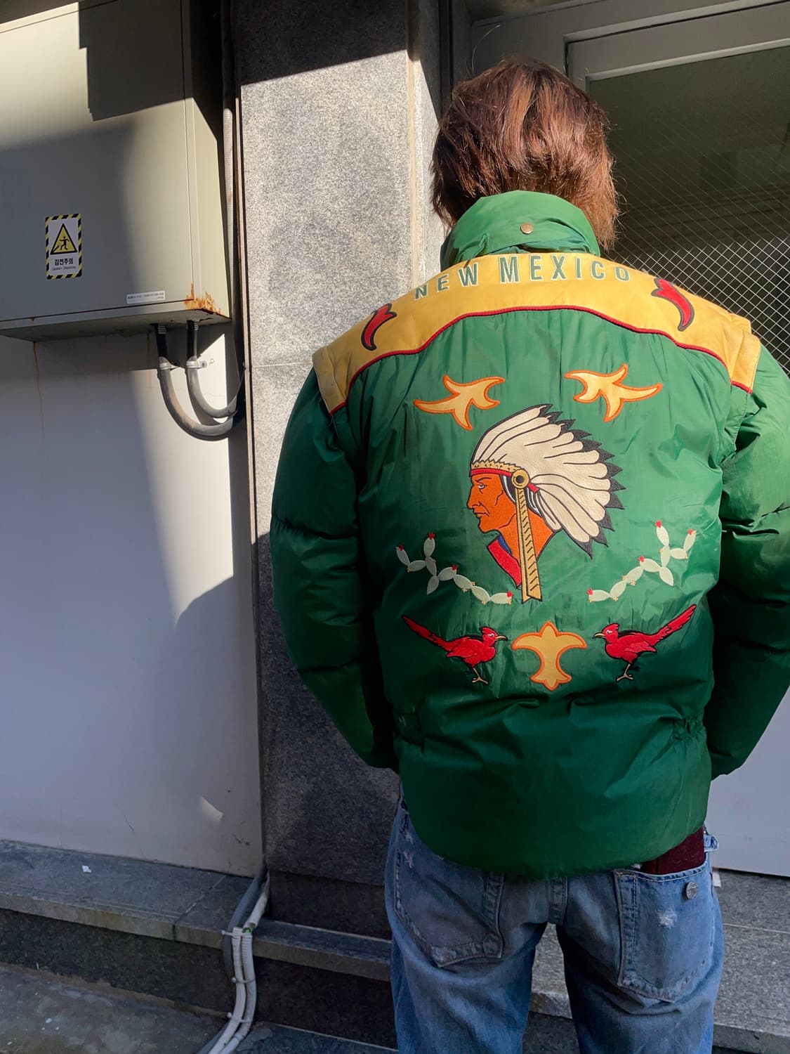 AVIREX USA New Mexico Indian Embroidery  상품이미지3