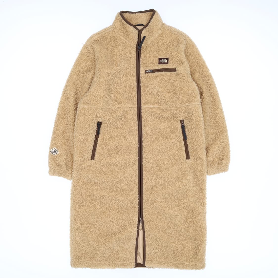 S 노스페이스 플리스 롱 집업 자켓 N7448 상품이미지1