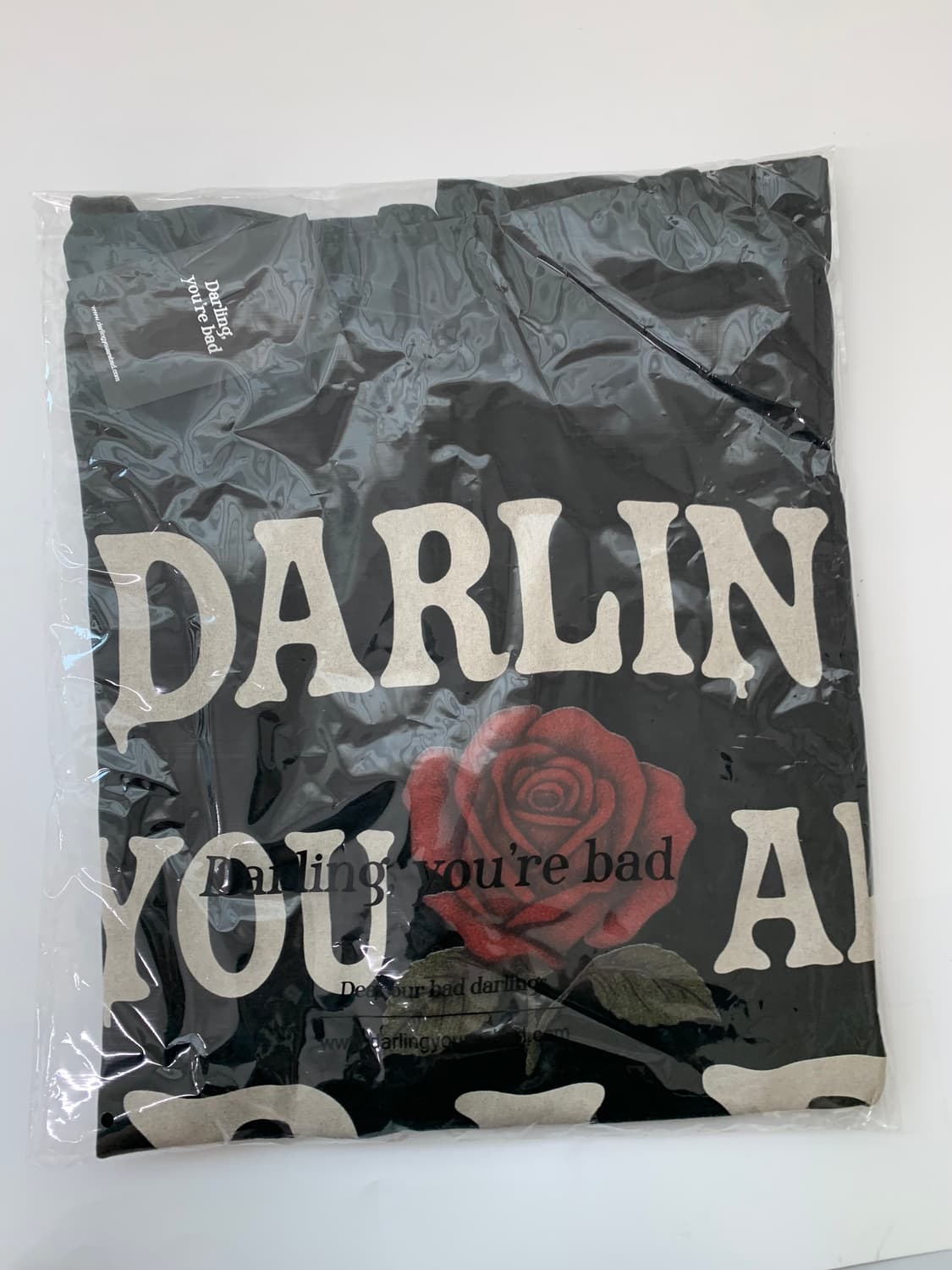 MELTING ROSE TEE #BLACK 상품이미지4