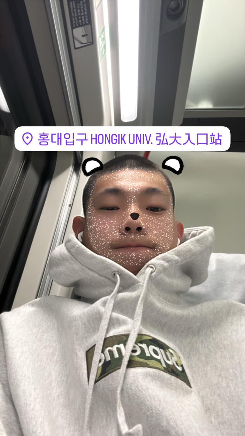 슈프림 카모 박스로고 후드 S 그레이 상품이미지1