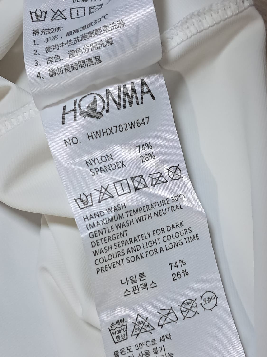 혼마 골프 여성 반팔티 L 상품이미지9