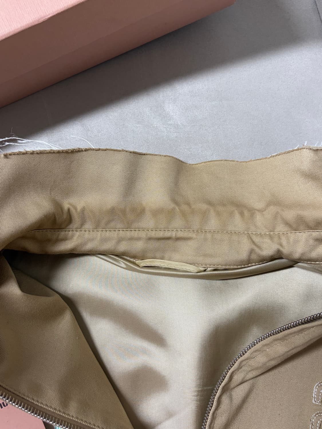 [36] 미우미우 치노 블루종 자켓 상품이미지5