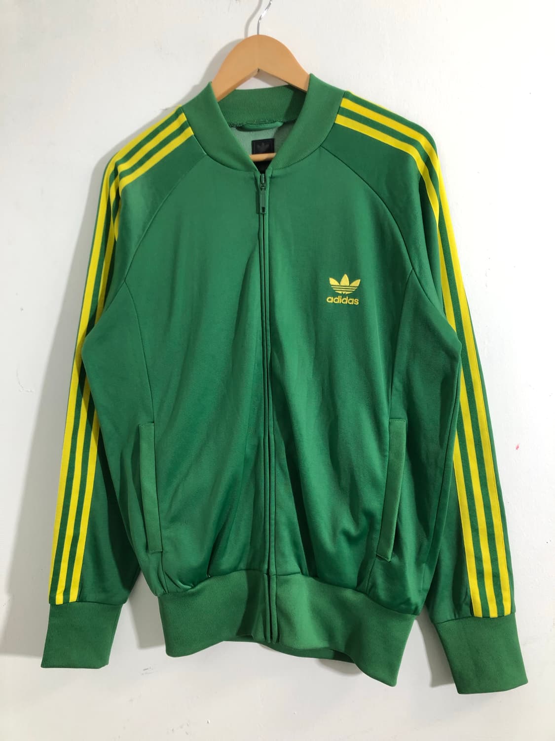 아디다스 그린 옐로 슈퍼스타 져지 100  상품이미지5