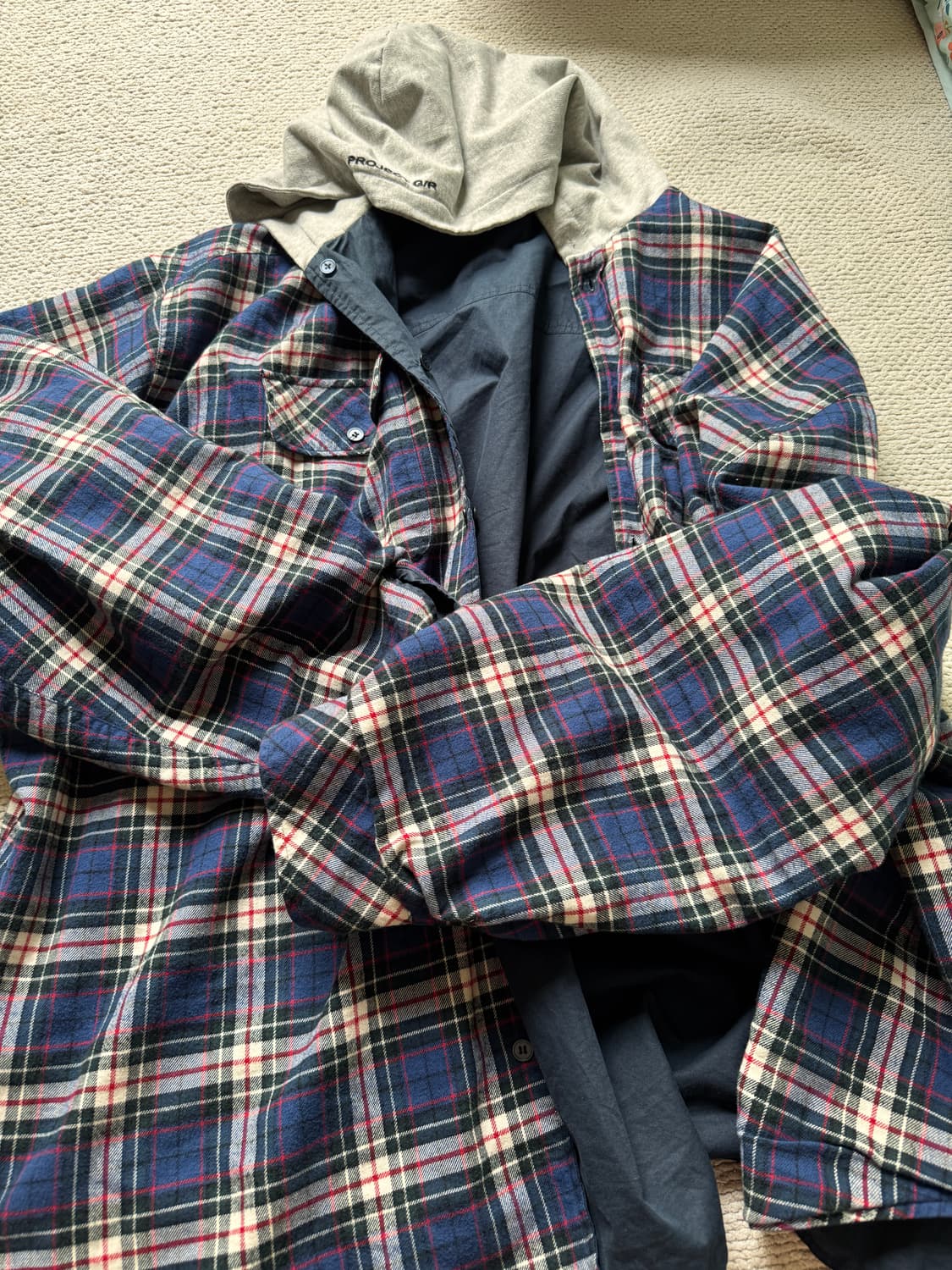 프로젝트GR 리버시블 셔츠2 상품이미지1