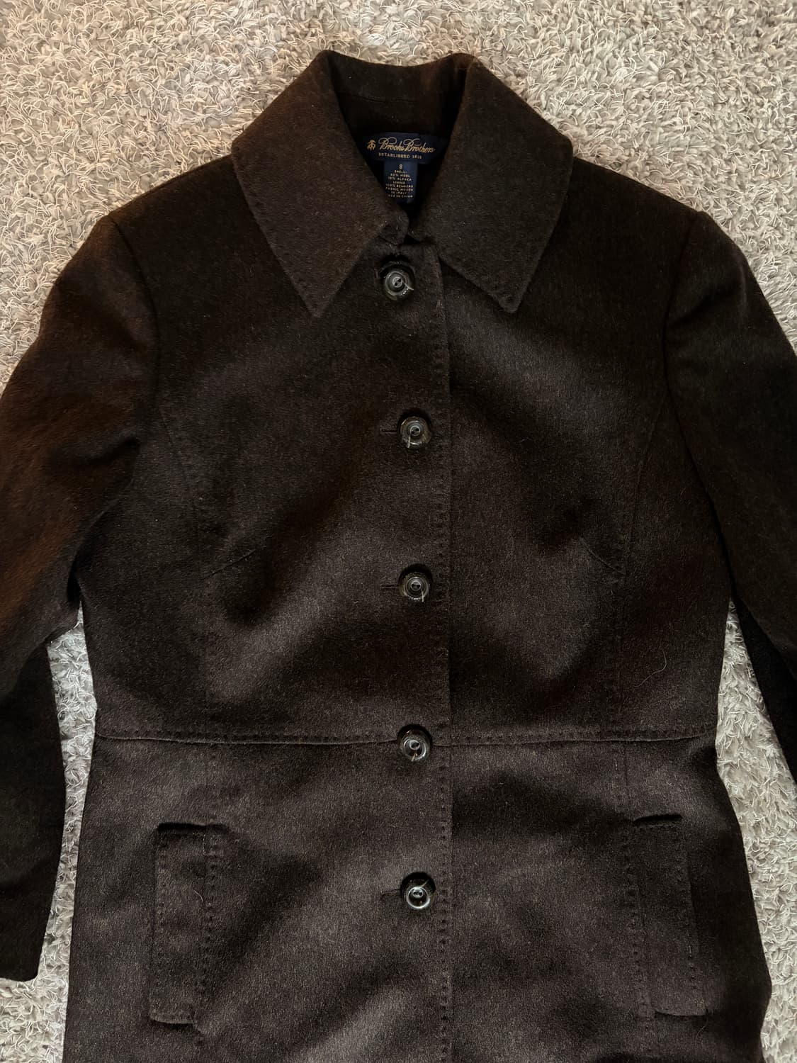 브룩스 브라더스 알파카 코트 55 상품이미지2