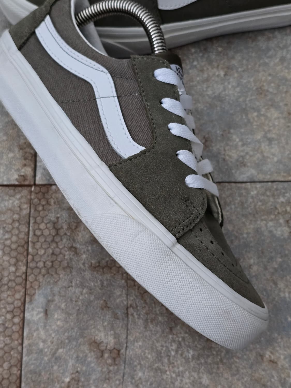 (230)반스 스케이트 로우 카키 상품이미지8