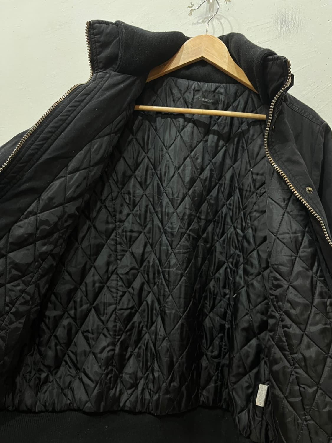 CORNFLAKE JPN 밀리터리 자켓 블랙 상품이미지4
