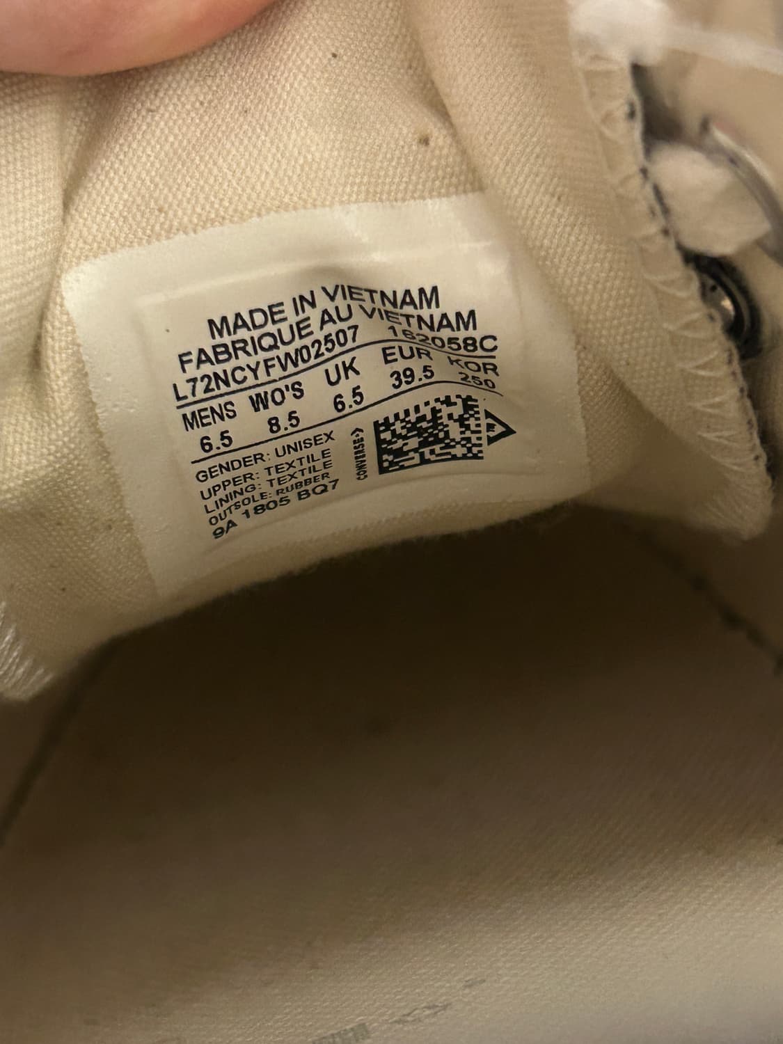 컨버스 척테일러(새제품) 상품이미지2