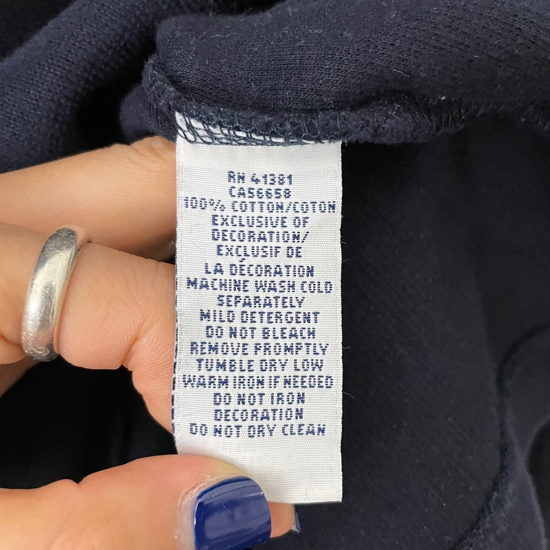 폴로 네이비 반집업 니트 상품이미지8