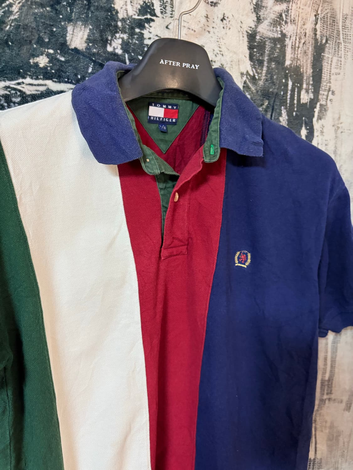 90’s Tommy Hilfiger  color polo t-shirt  상품이미지2