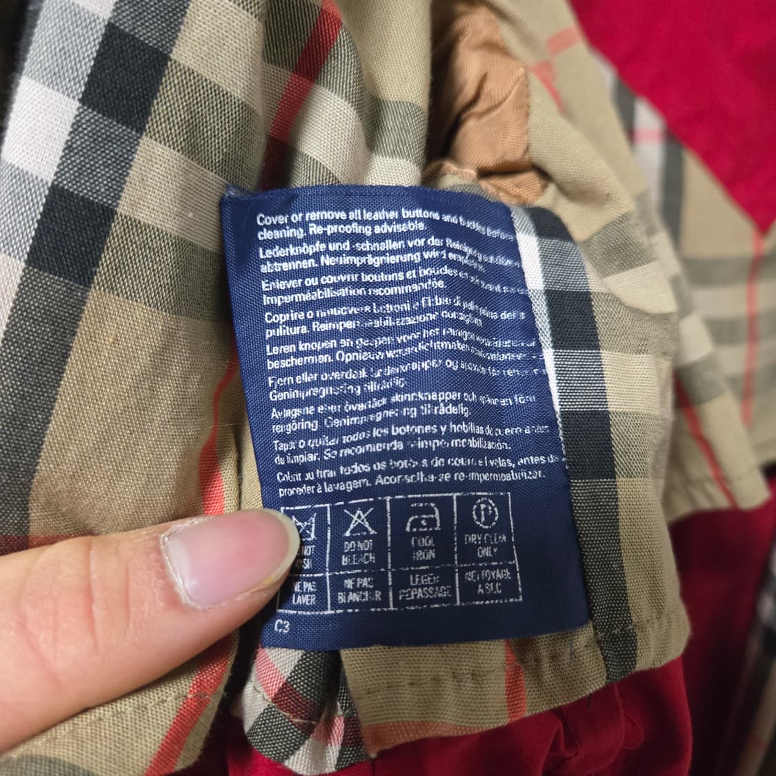 버버리 코튼 후드 사파리 자켓 / 여성 자켓/ 여자 자켓  상품이미지6