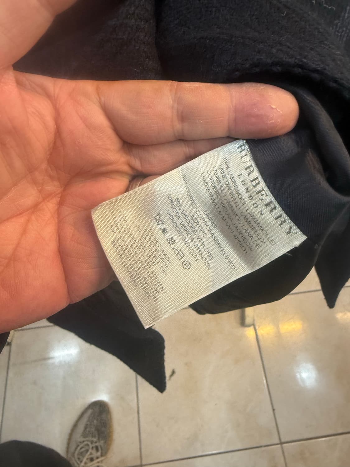 38/55-66 정품 버버리 코트 팝니다 상품이미지3