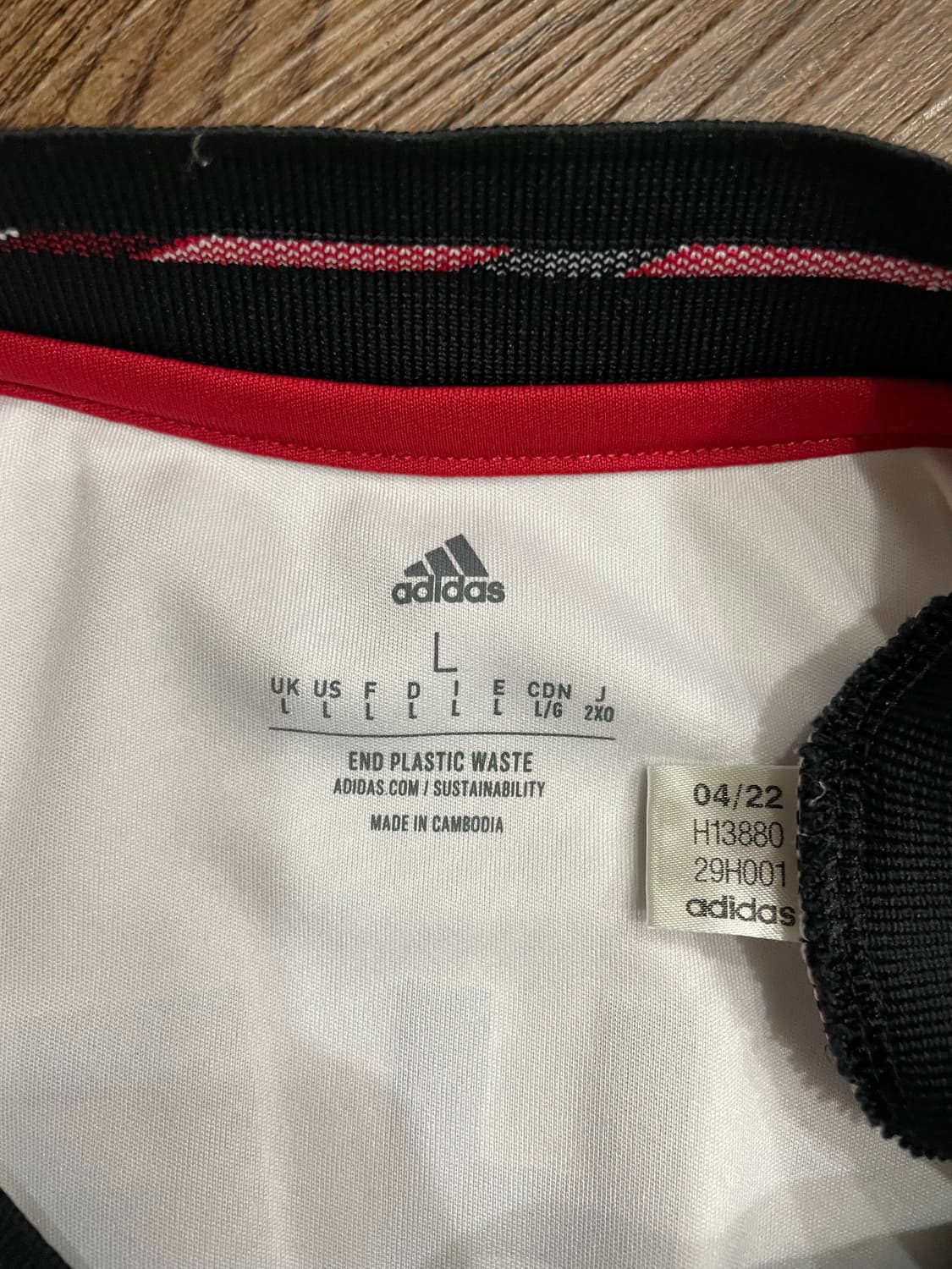 22-23 나이키 맨유 래시포드 어웨이 유니폼 화이트 상품이미지5