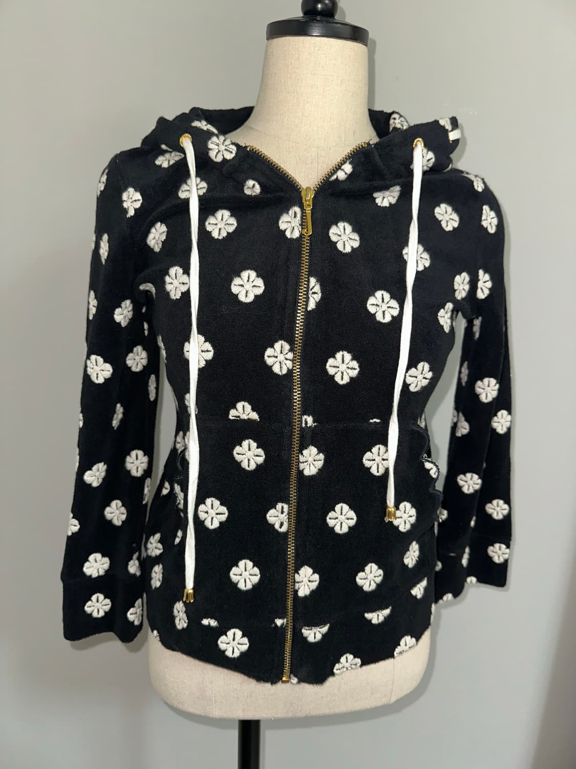 쥬씨꾸뛰르 7부 후드집업 상품이미지2