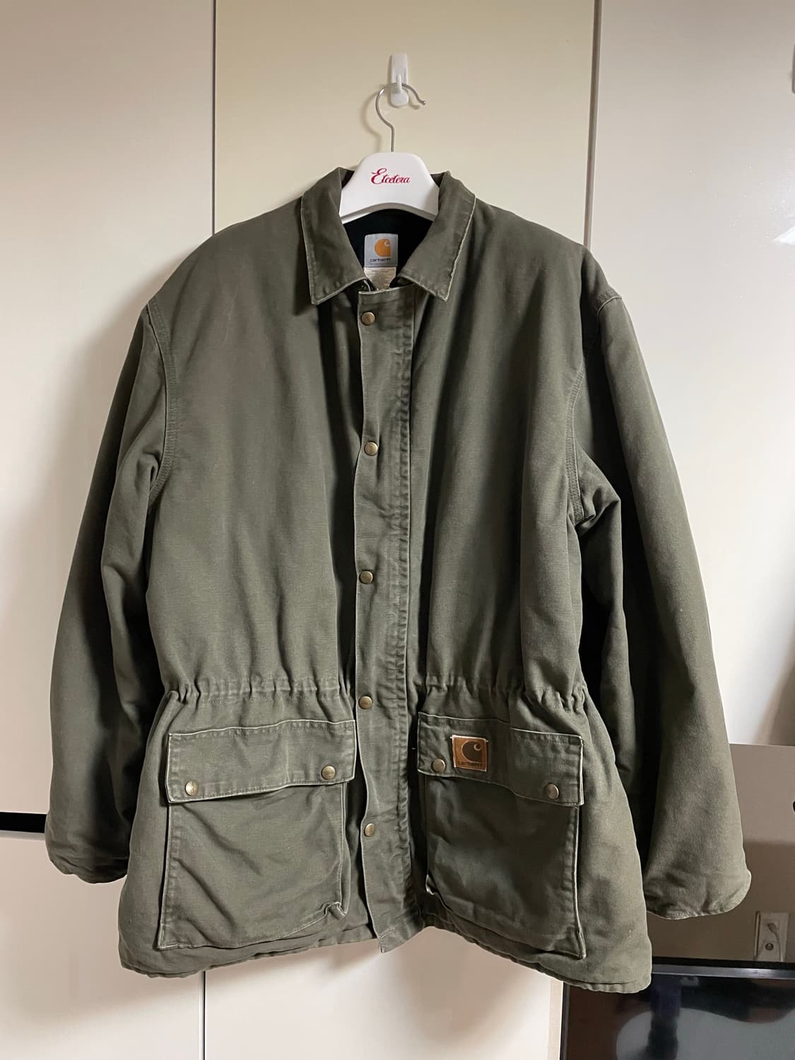 칼하트 c44 인슐레이트 파카 (착샷o) 상품이미지1