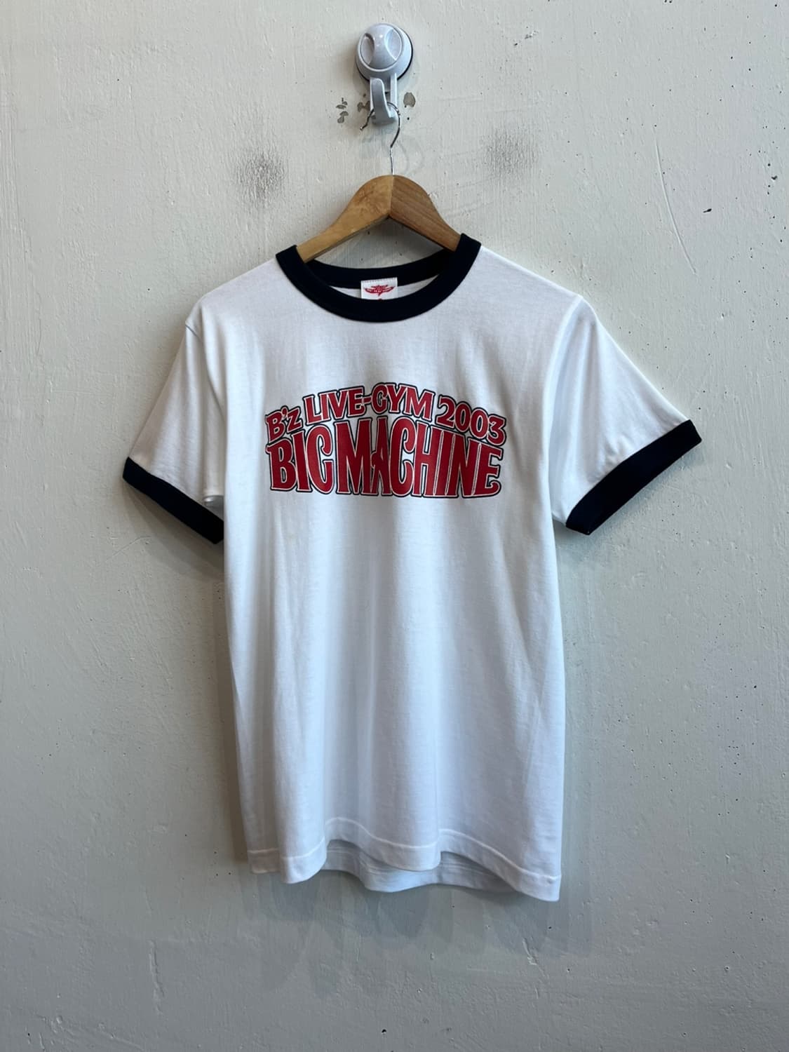 B'z live gym 2003 BIG MACHINE 반팔 링거티 S 상품이미지1