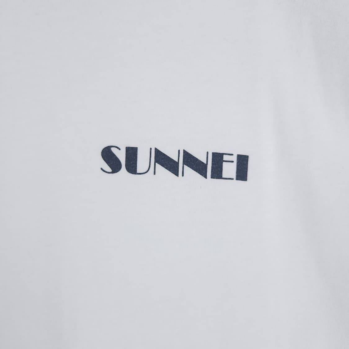 [남L]써네이 화이트 라운드 티셔츠[Y63-025] 상품이미지5