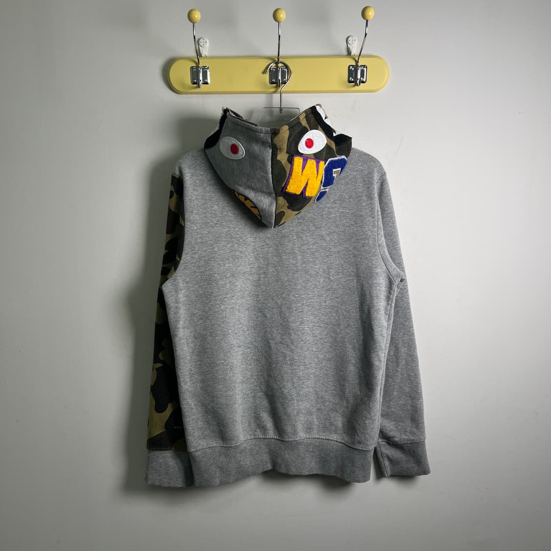 Bape 베이프 카모 샤크 후드집업 L 상품이미지2