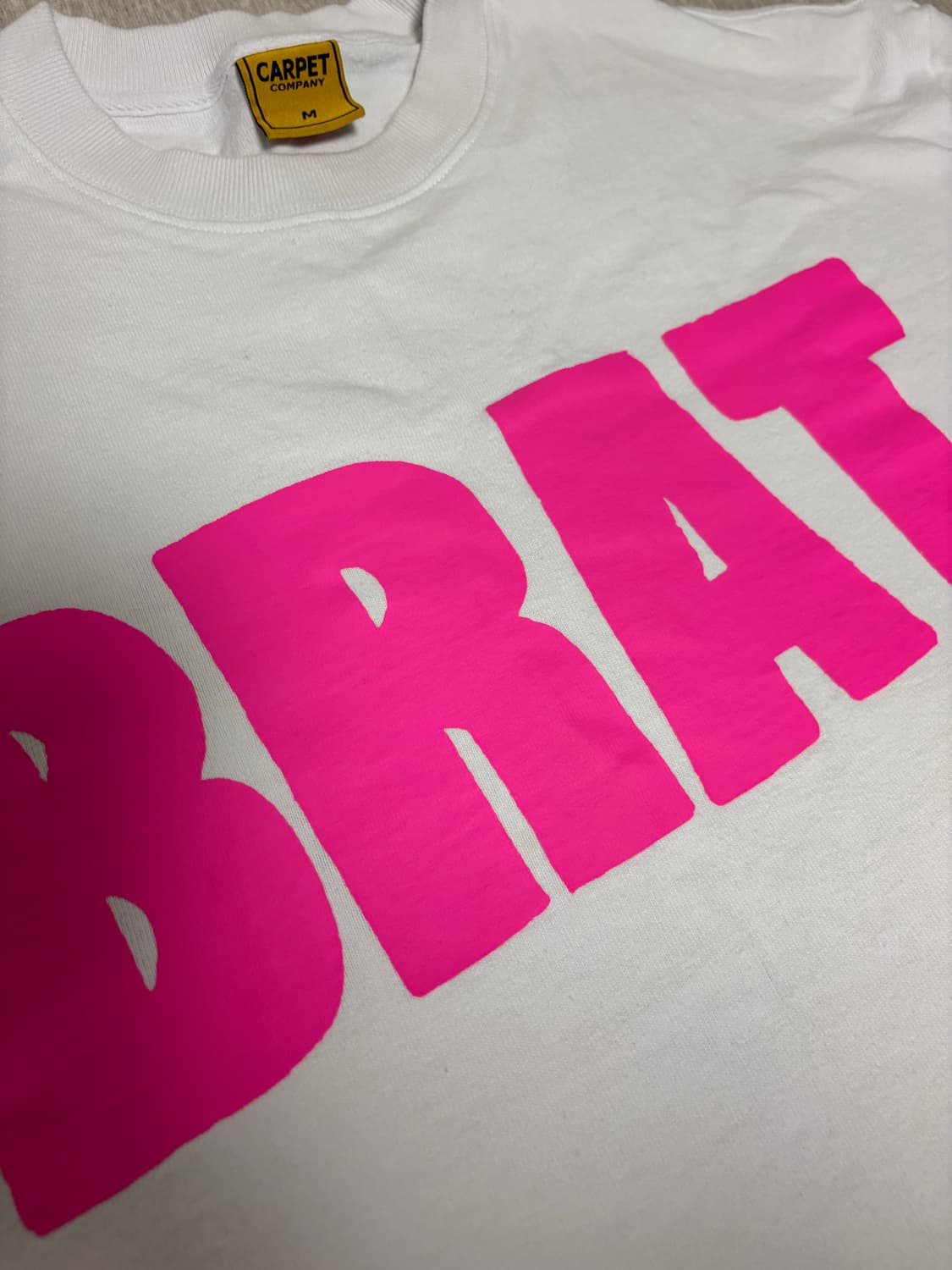carpet co. brat 티셔츠 M 상품이미지3