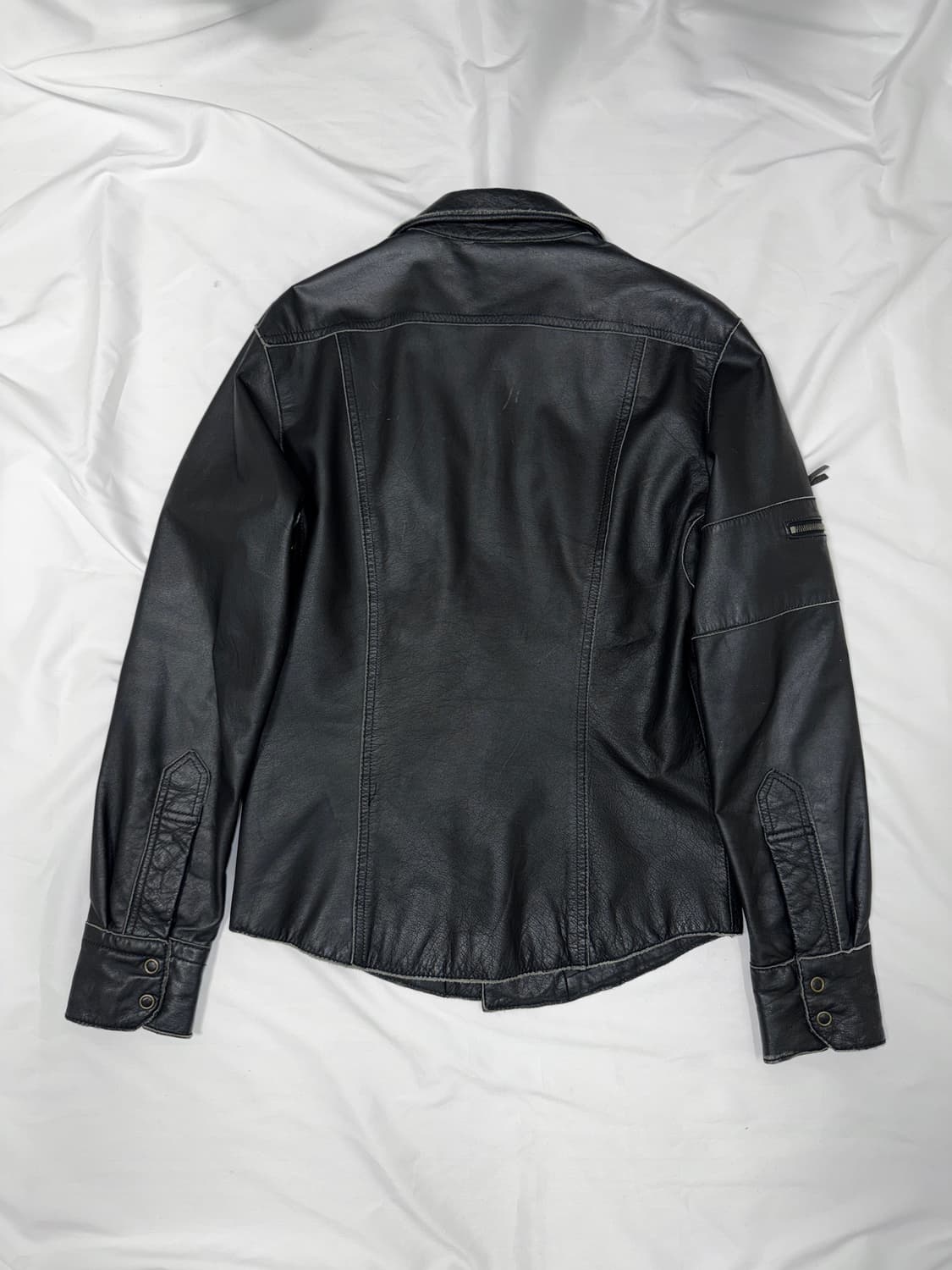 홀스 레더 자켓 상품이미지6