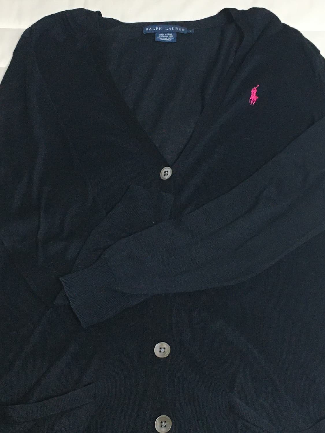 폴로 랄프로렌 네이비 가디건 S 상품이미지3