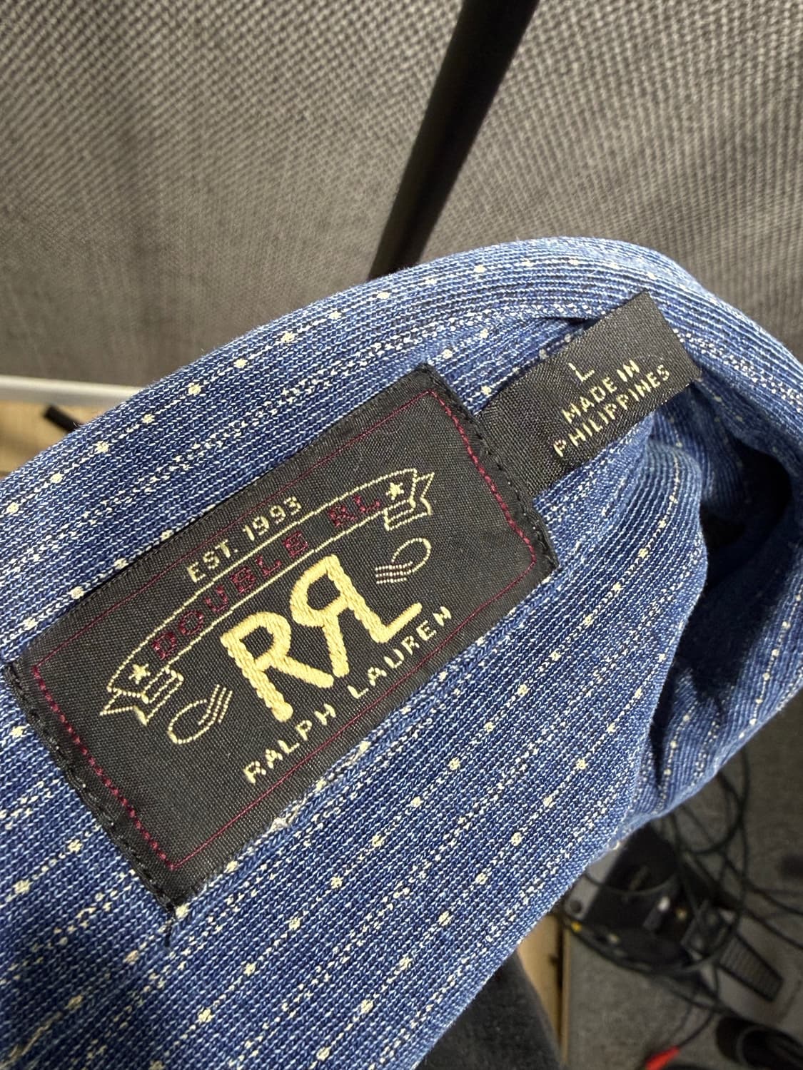 더블알엘 웨스턴셔츠 L 상품이미지3