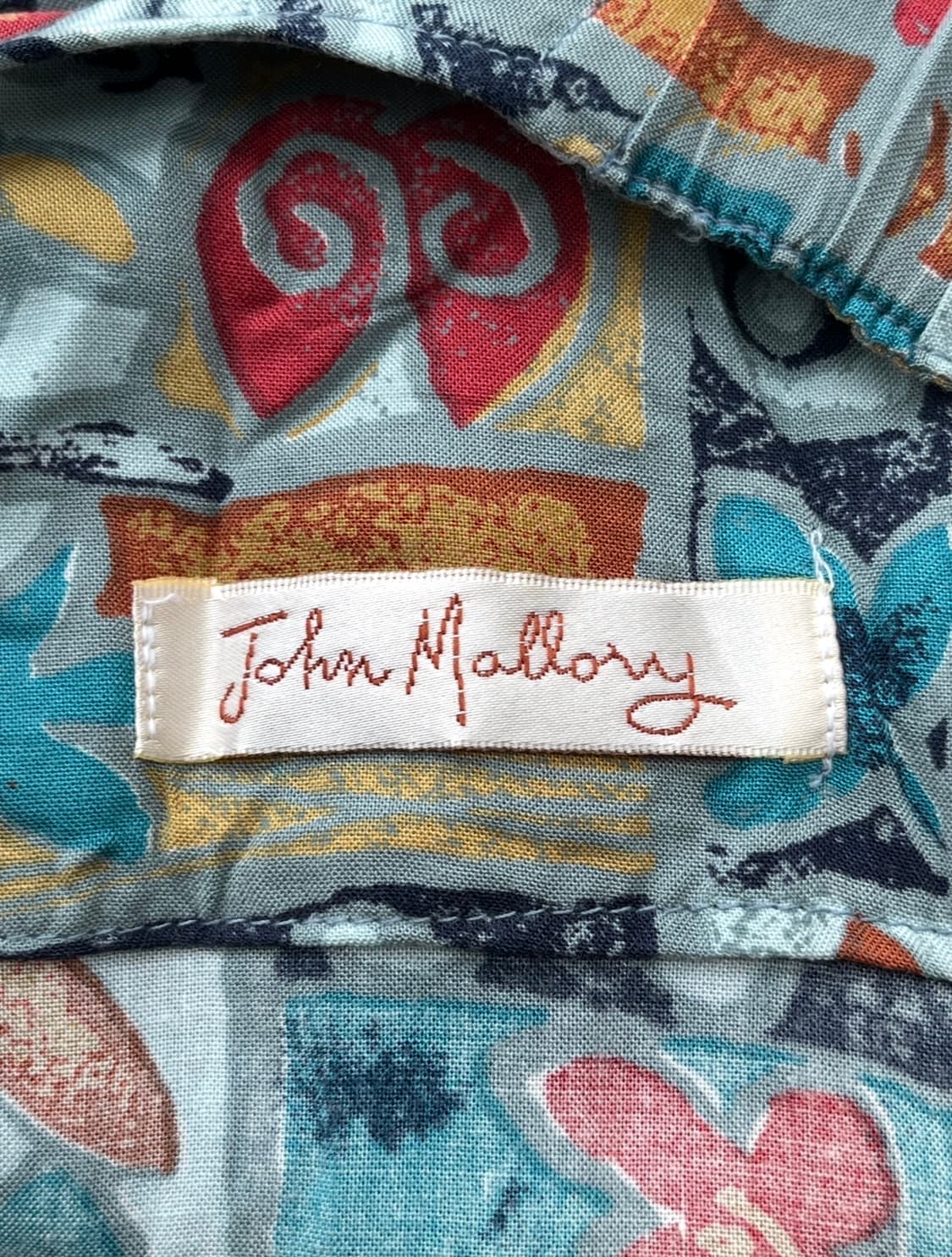 JOHN MALLORY 에스닉 패턴 백리본 원피스 상품이미지7