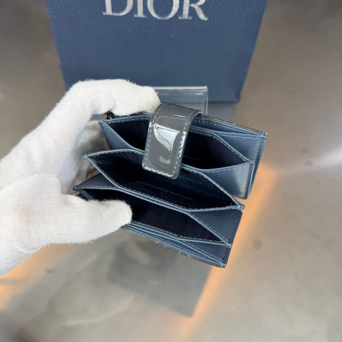[리오브] 디올 레이디 디올 아코디언 카드지갑 상품이미지4