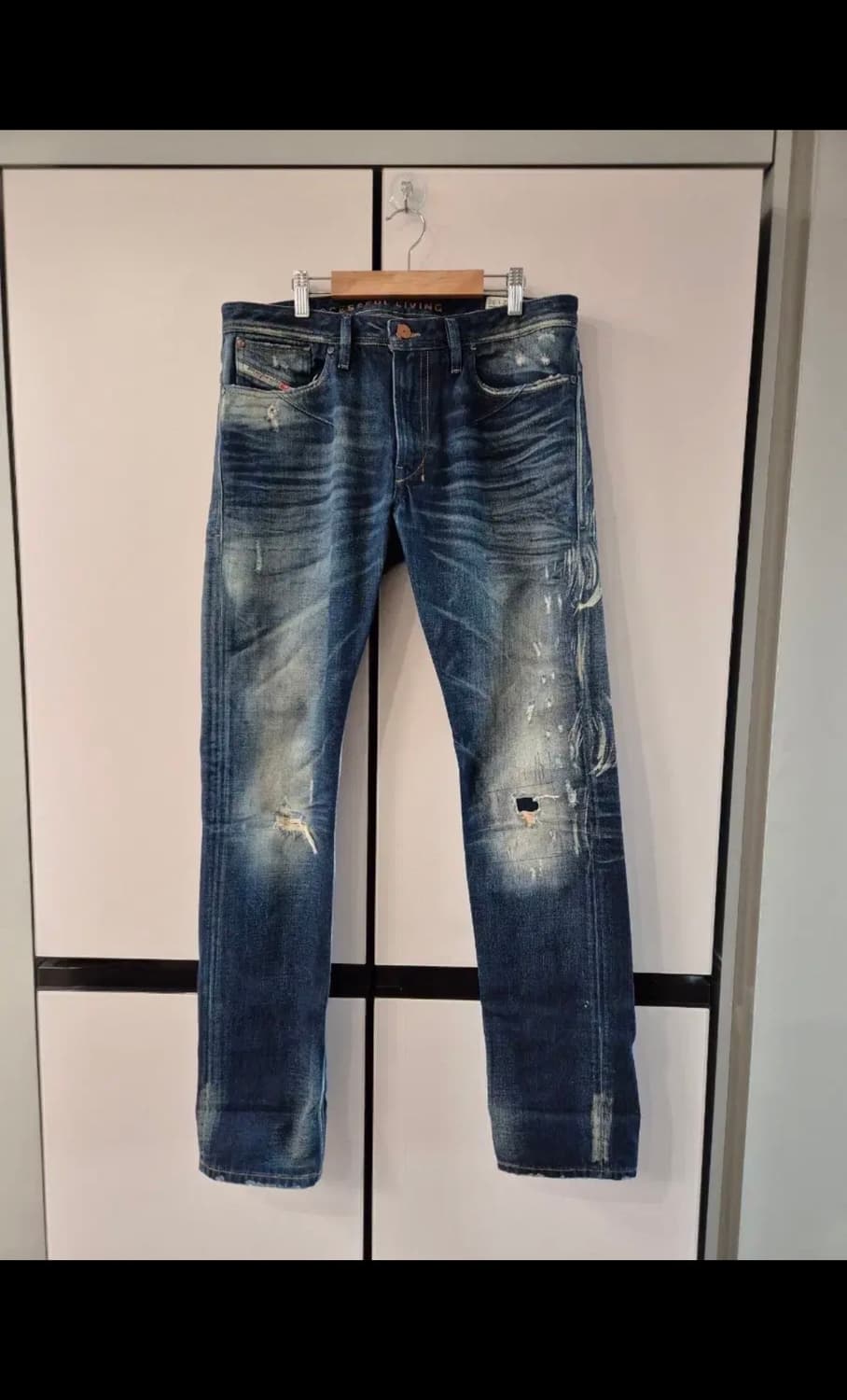 디젤 데미지 워싱 진 상품이미지1