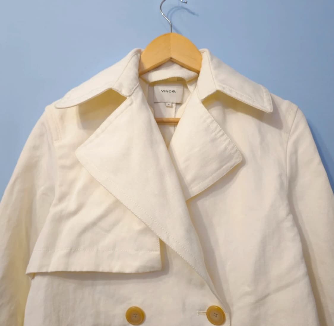 Vince 빈스 라펠 벨티드 숏 자켓 ~55 상품이미지6