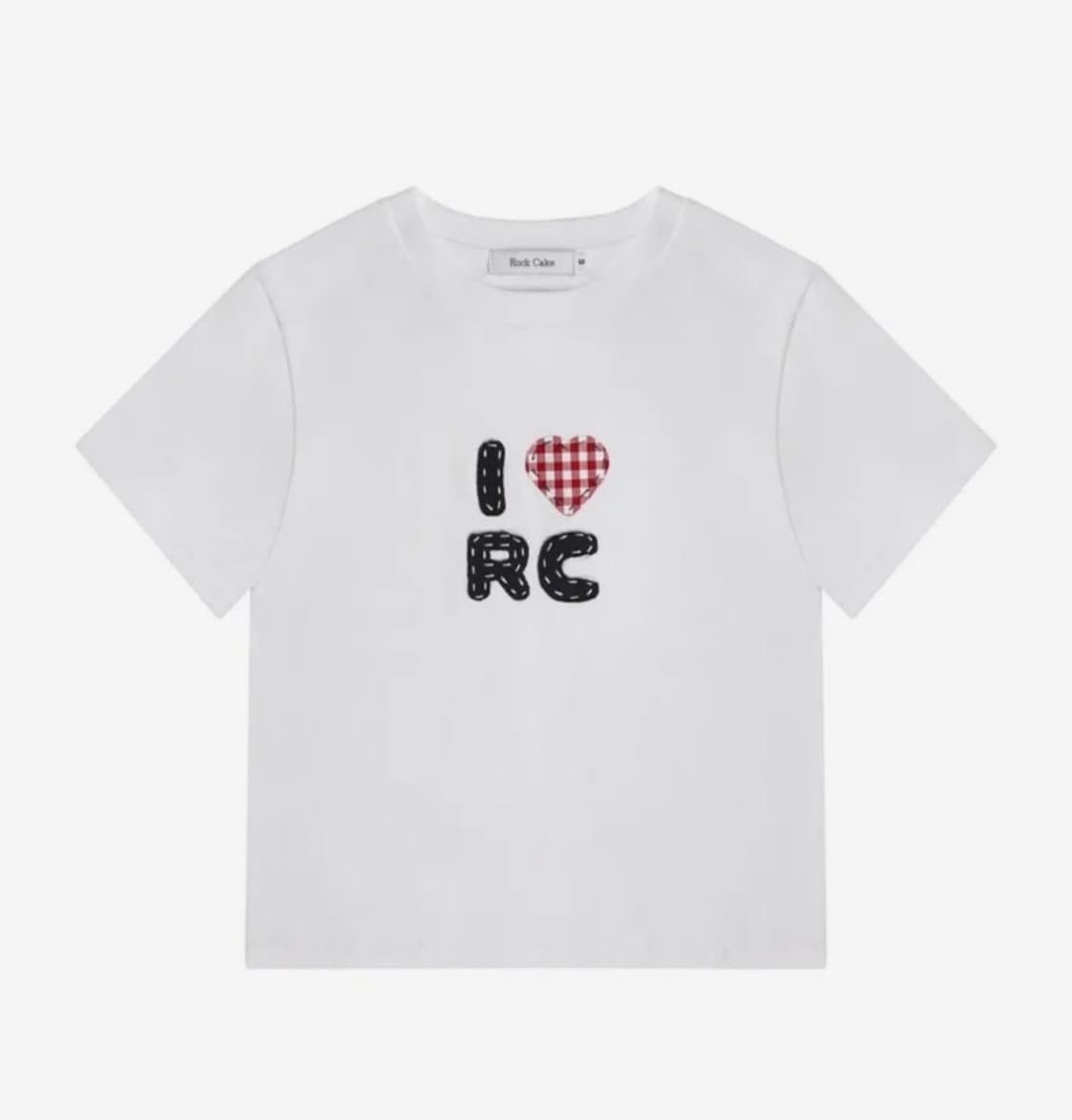 락케이크 Cheak Heart top white  상품이미지1