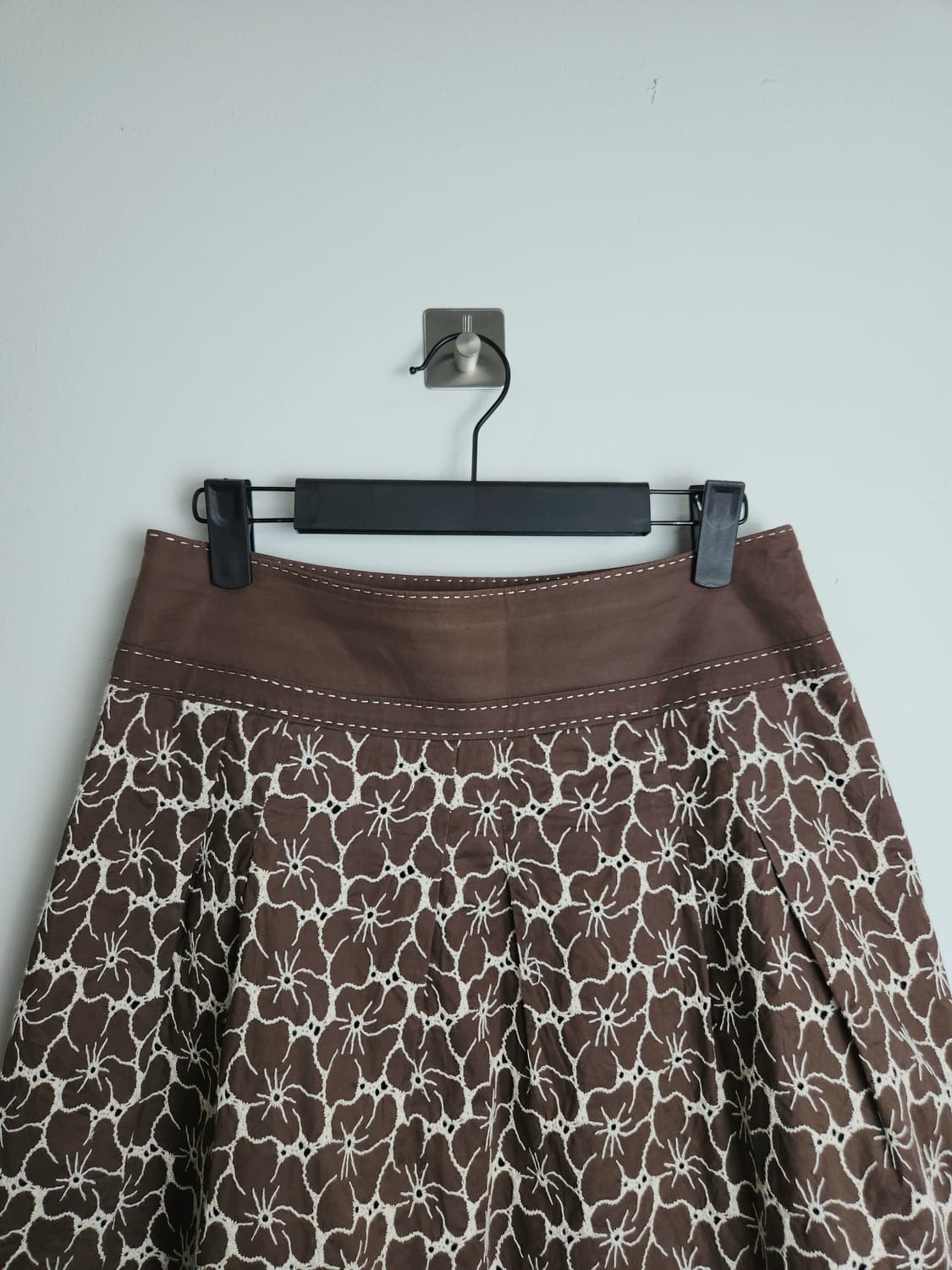 (Hiroko Koshino)플로럴 자수 스커트 상품이미지7