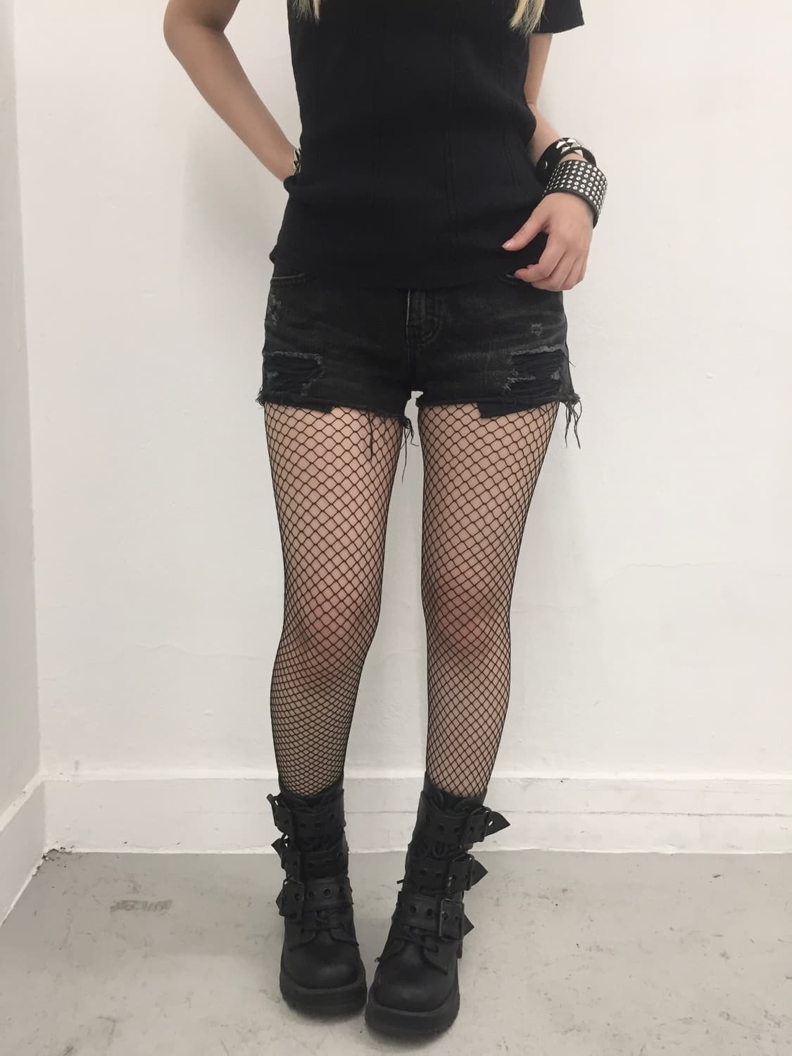 Distressed short pants   상품이미지5