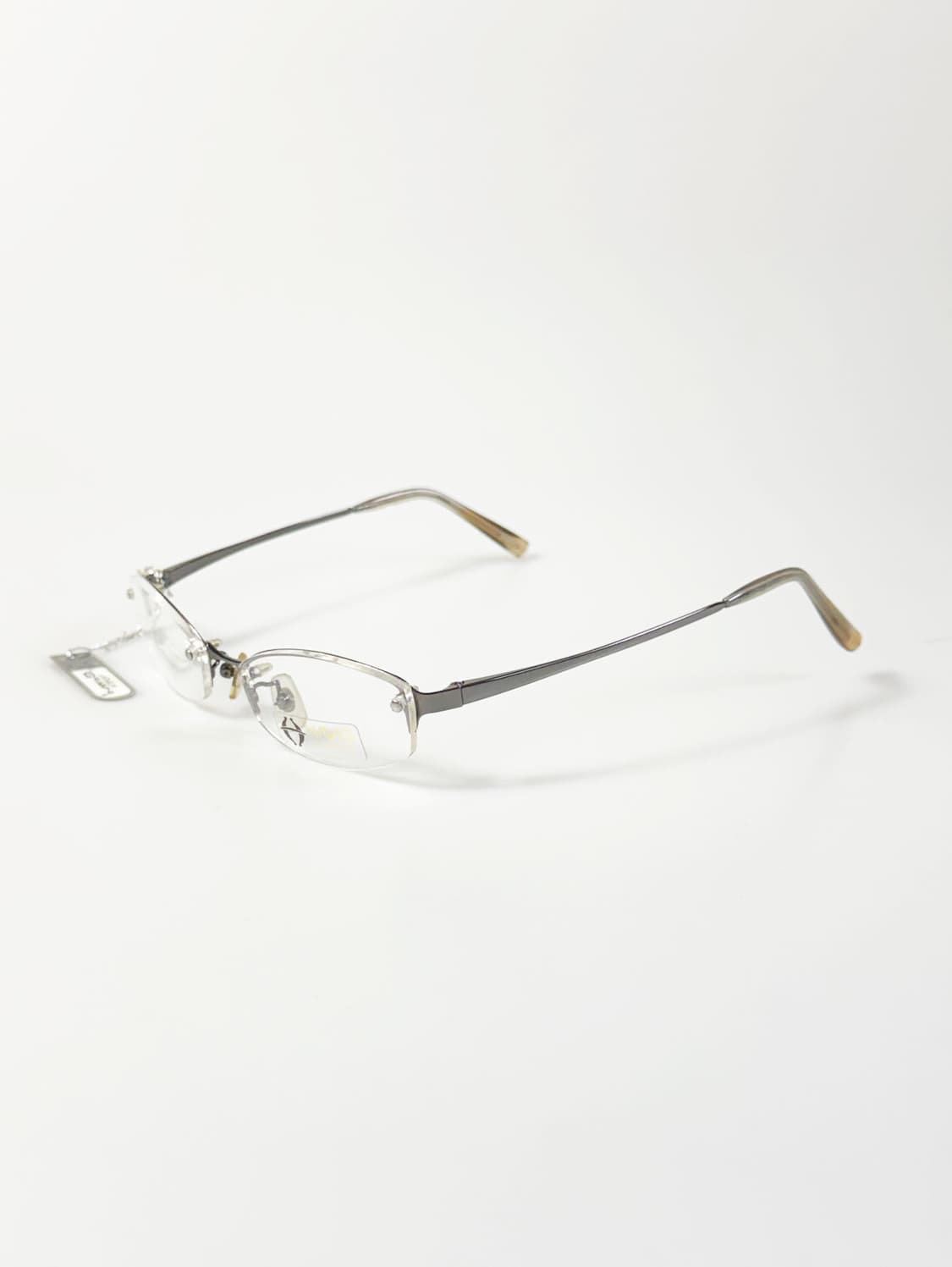 HAVIS 세미 림리스 스퀘어 메탈 프레임 빈티지 안경 상품이미지3