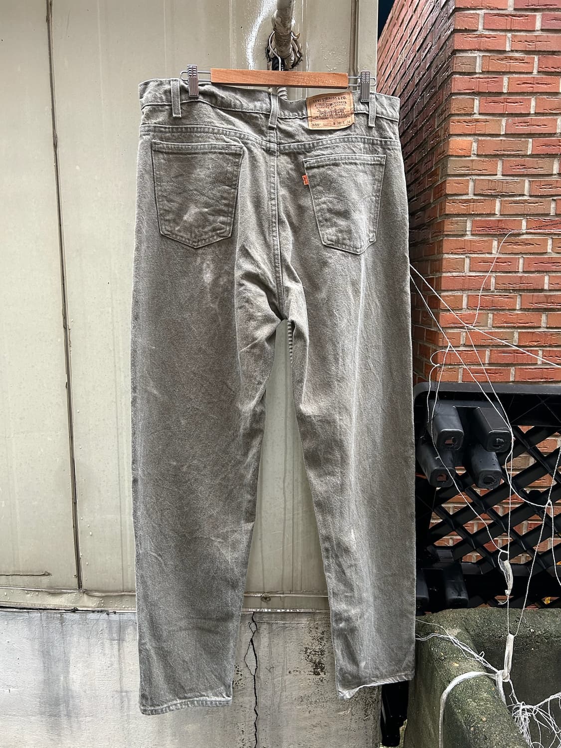 90's 리바이스 550 오렌지탭 팬츠 Made in USA 상품이미지1