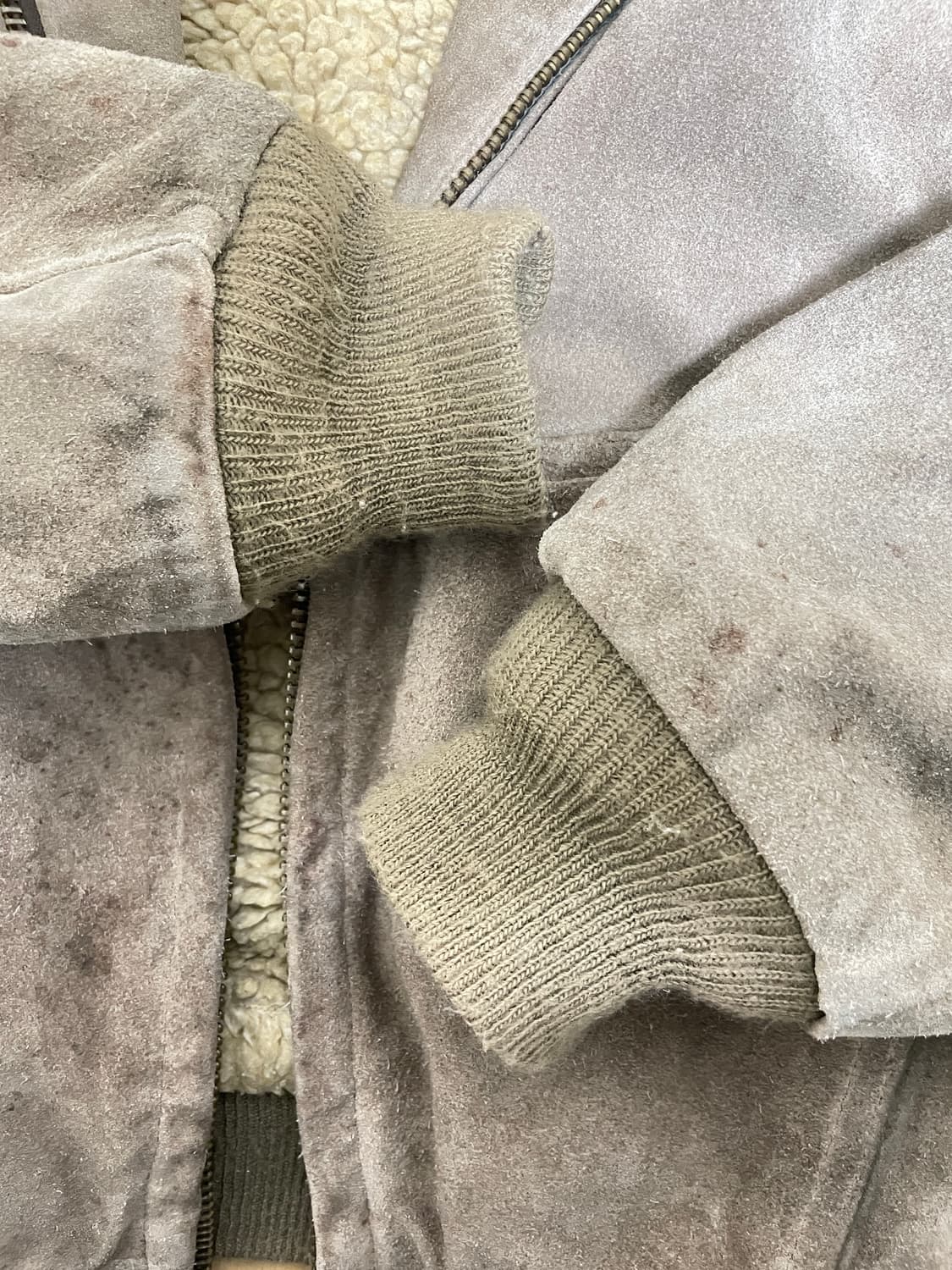 Schott 레더 후디 자켓 상품이미지4